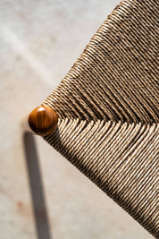 Bora Teak Wood Chair