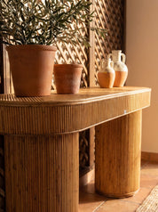Sunda Kaca Rattan Console