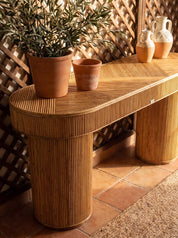 Sunda Kaca Rattan Console