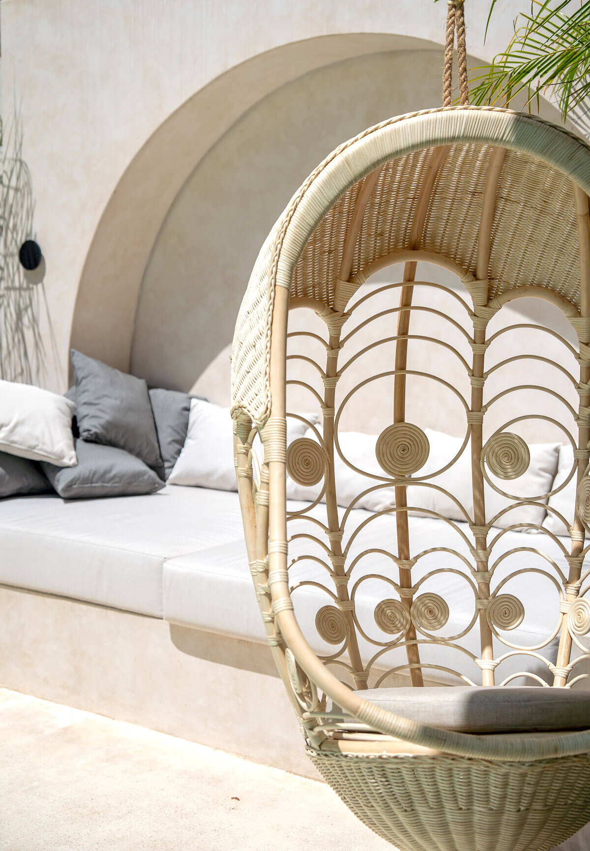 Finns Natural Hanging Swing Chair