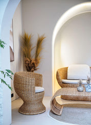 Aruba Handwoven Set – Sofa, 2 Chairs & Table