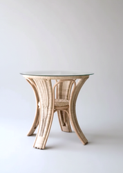 Oriana Ori Top Glass Table