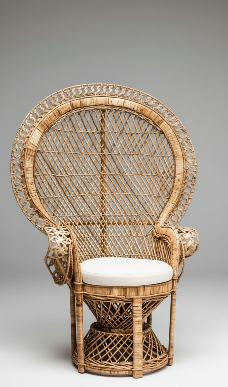 Peacock Rattan Large Relax Chair