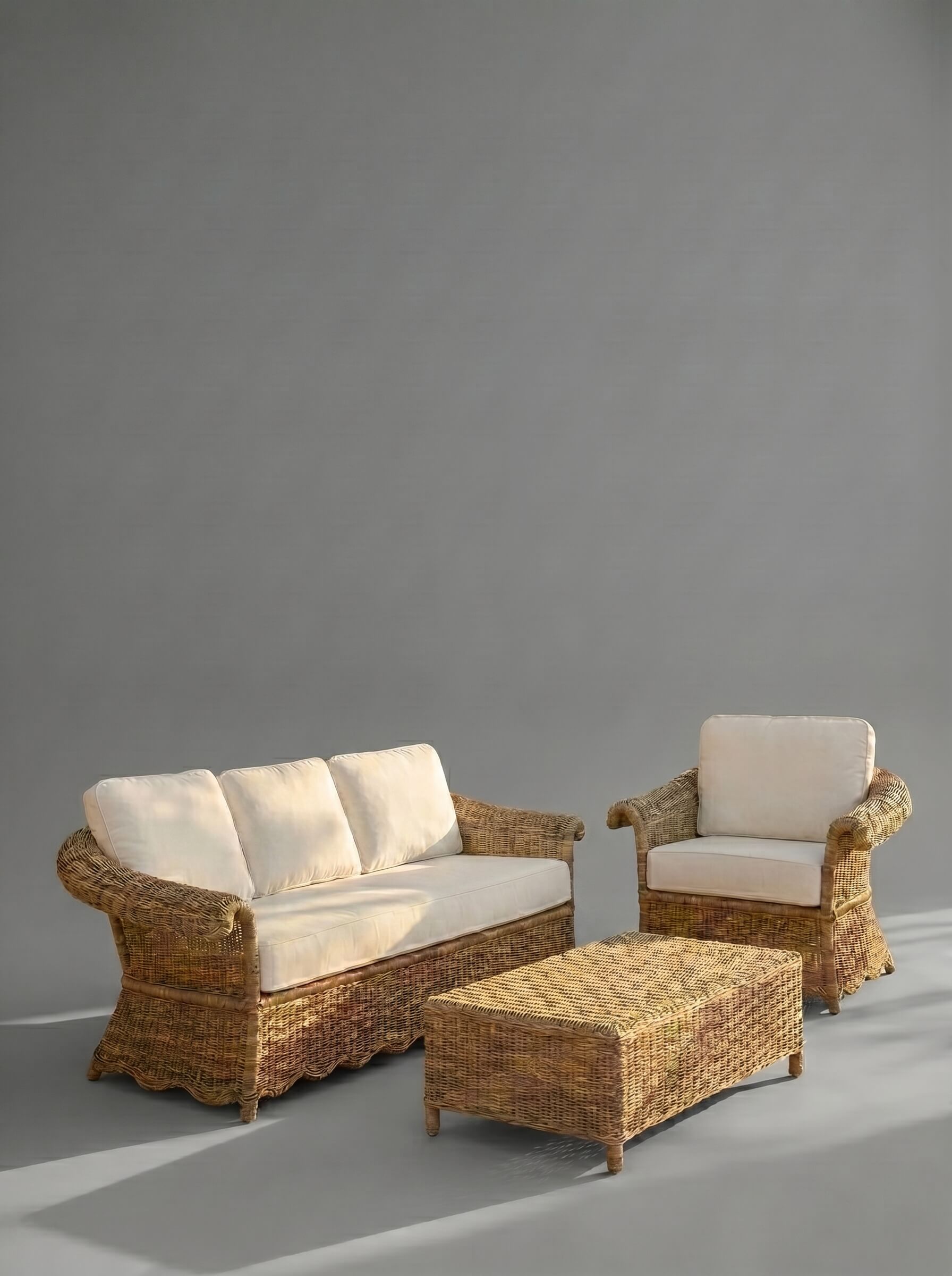 Capri Rattan Handmade Lounge Set