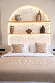 Bakso Rustic Textured Ceramic Decorative Vase