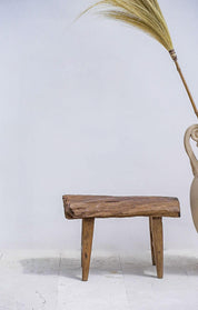 Vintage Wooden Decorative Stool
