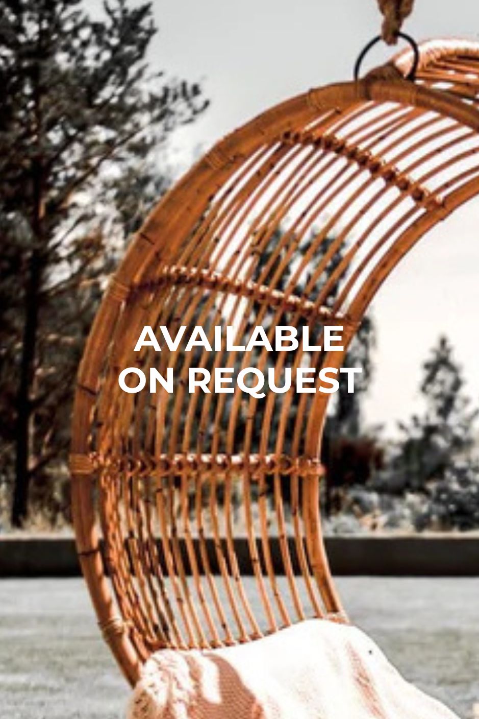 Kai Rattan Round Hanging Chair