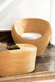 Tegal Cocoon Lounge Chair Natural