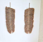 handwoven seagrass wall decor for boho interiors