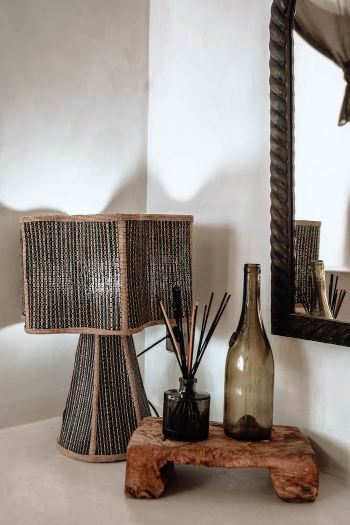 organic style lamp for modern interiors
