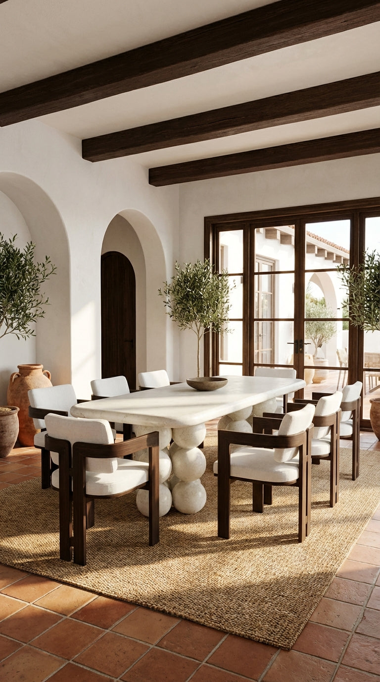 Maaf Marble Stone Dining Table