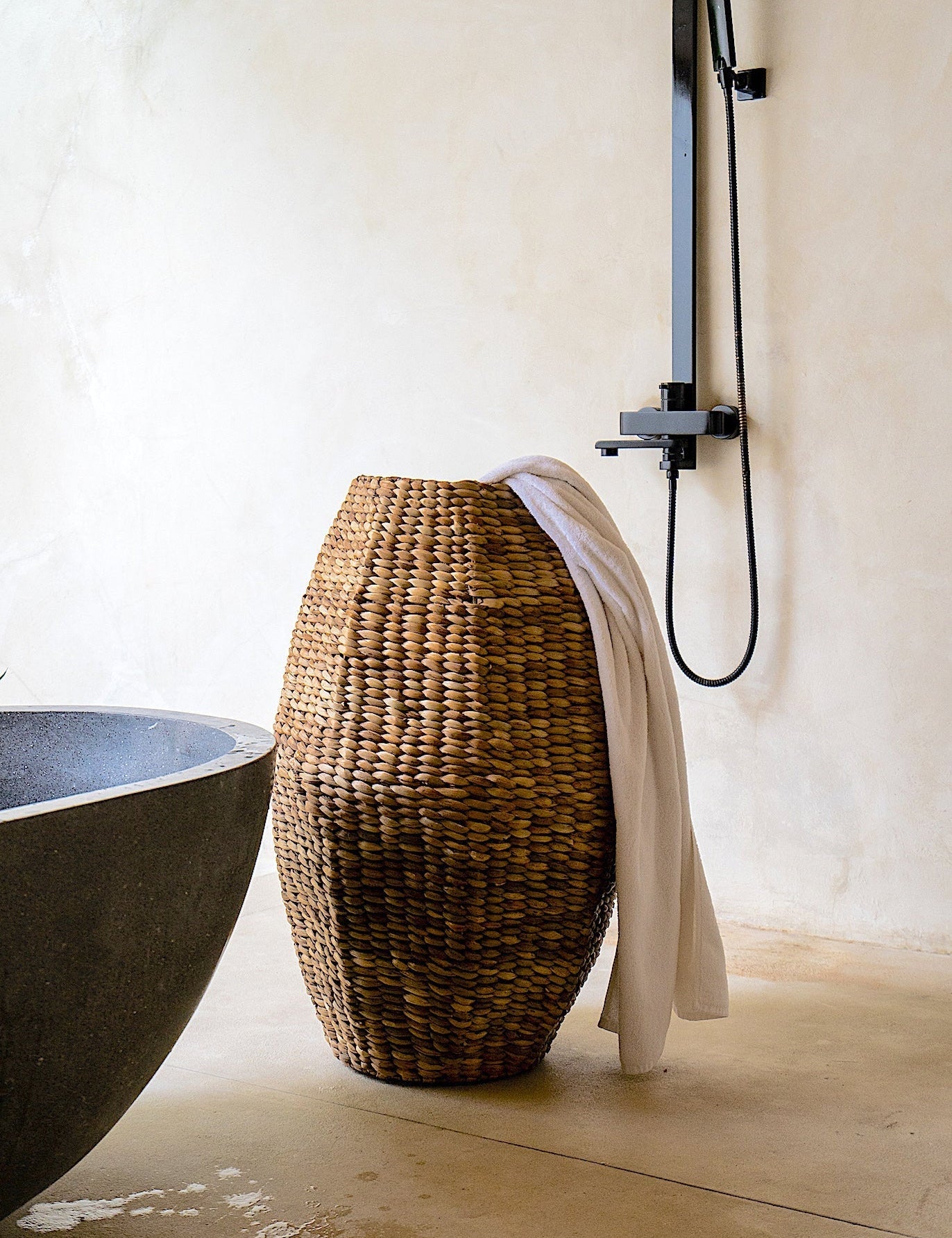 Water Hyacinth Vase - Eco Friendly Pot - Boho Style - Monnarita - handmade product