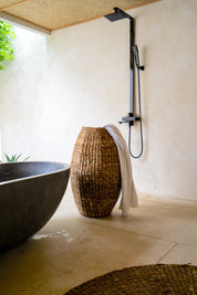 Water Hyacinth Vase - Eco Friendly Pot - Boho Style - Monnarita - handmade product