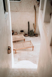 Pamela Teak Wood Sun Lounger for Garden, Terrace, or Spa – Adjustable Backrest, Comfortable Outdoor Relaxation Chair