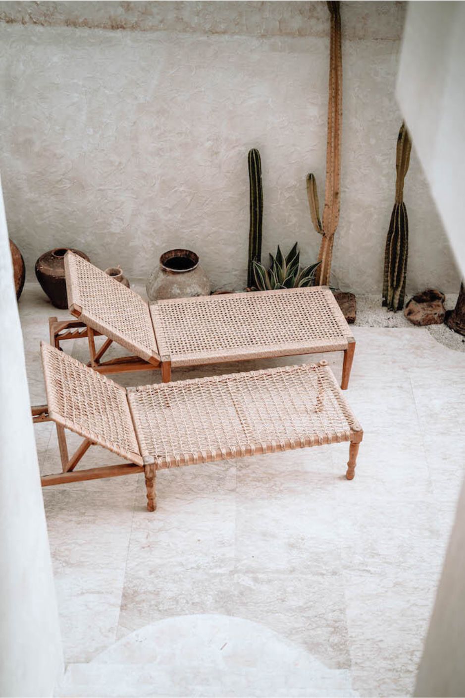 Pamela Teak Wood Sun Lounger for Garden, Terrace, or Spa – Adjustable Backrest, Comfortable Outdoor Relaxation Chair