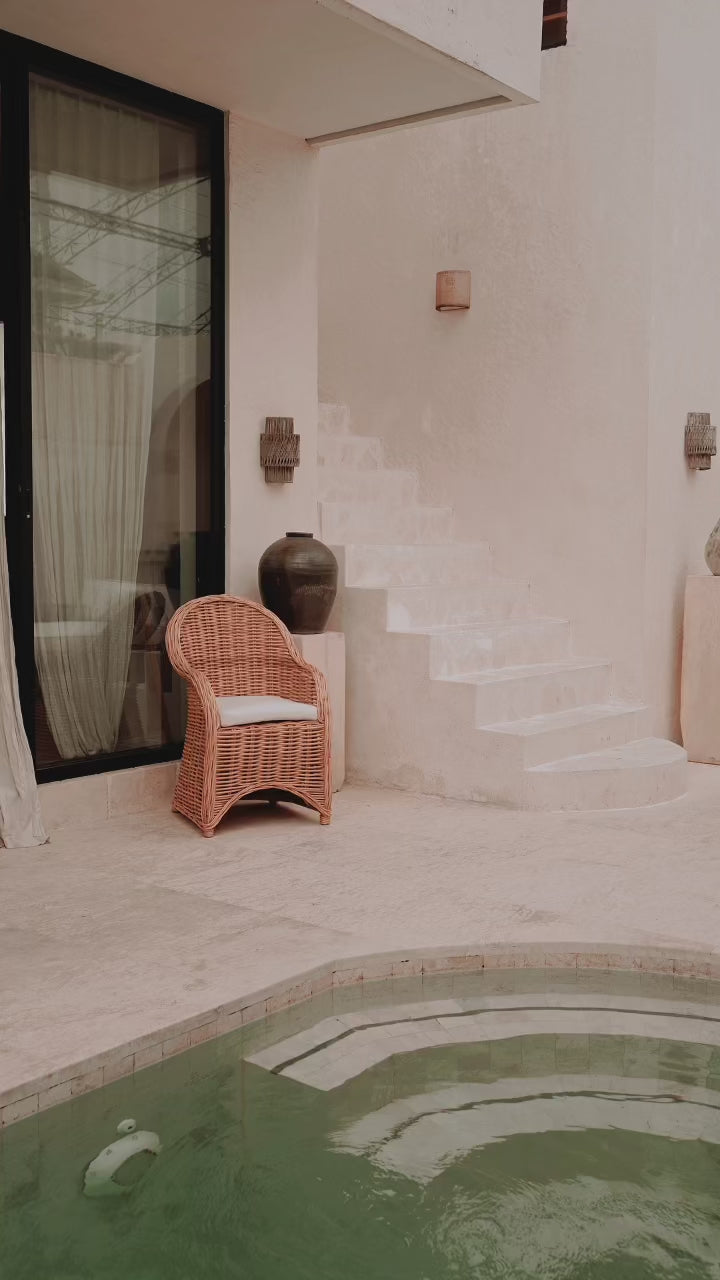 Ingka Armchair Chair Thick Durable Weave