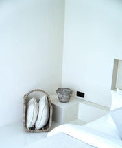 bedroom with basket