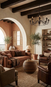 Tegal Round Table Brown