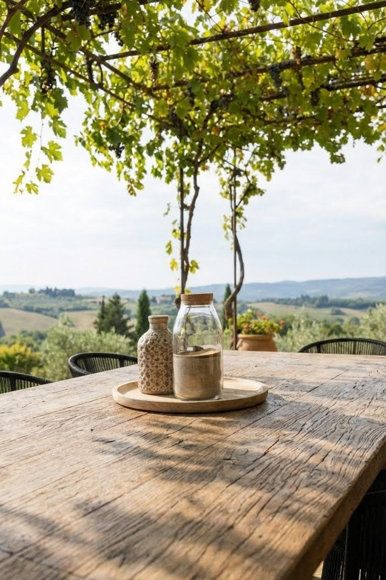 rope outdoor chair for garden dining furniture
