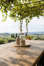 rope outdoor chair for garden dining furniture
