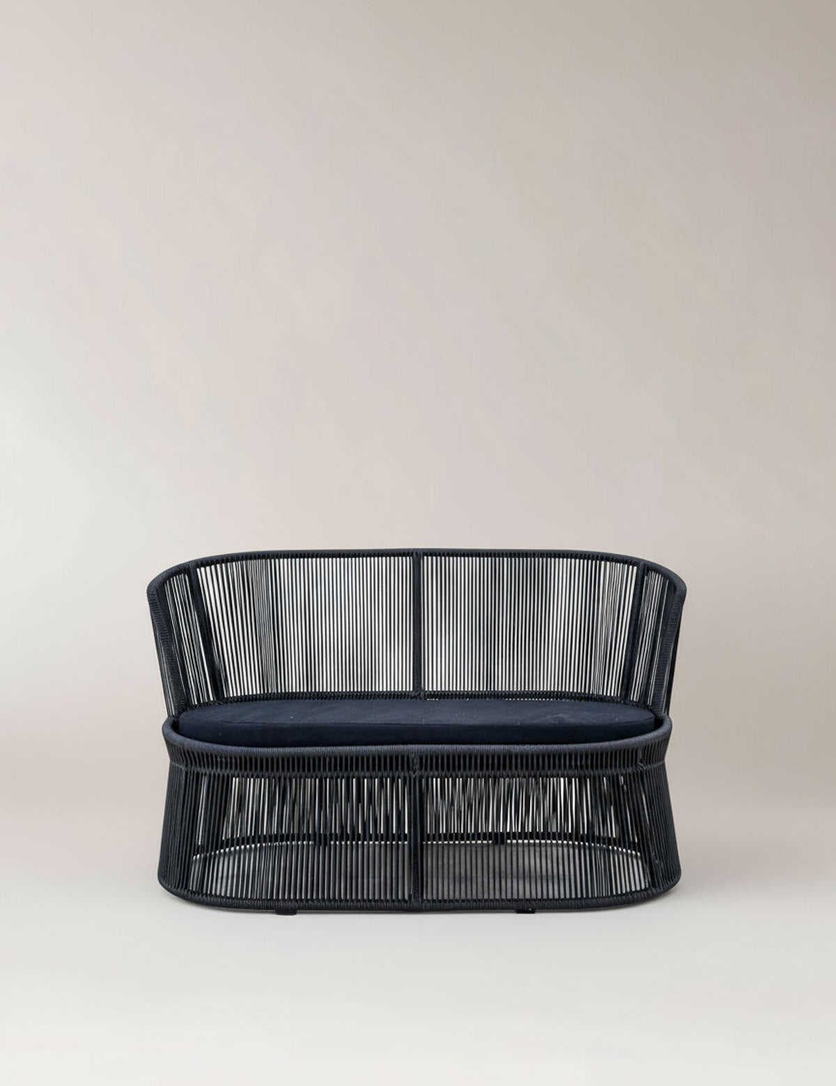 modern rope outdoor sofa UV protected
