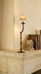 minimalist iron table lamp for modern interiors
