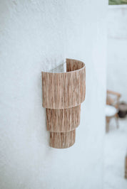 handcrafted seagrass lamp for bedroom lighting
