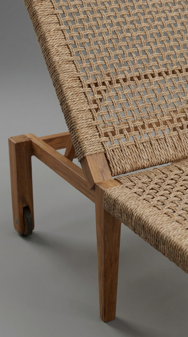 Lunan Outdoor Rope Sun Lounger