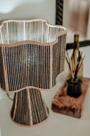 handcrafted table lamp for bedroom lighting
